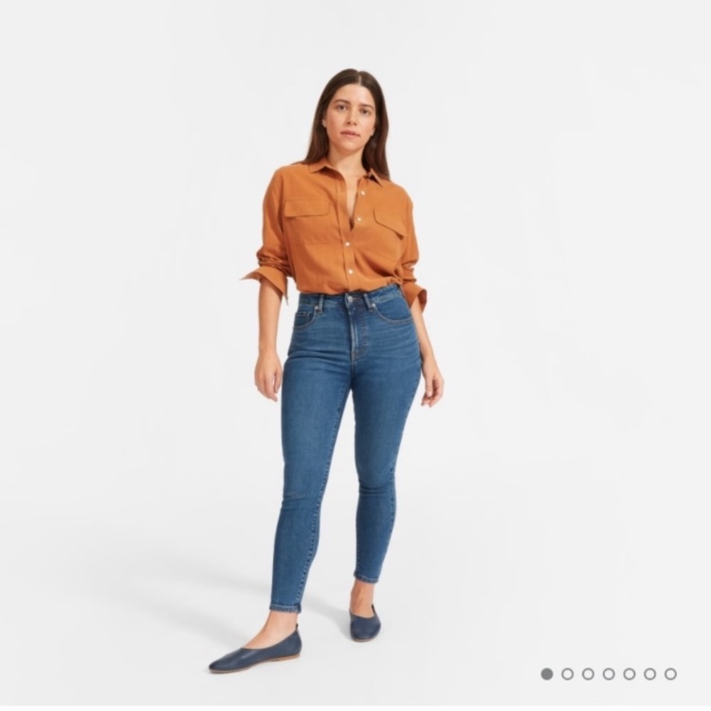 Everlane Curvy High Rise Skinny Jeans
